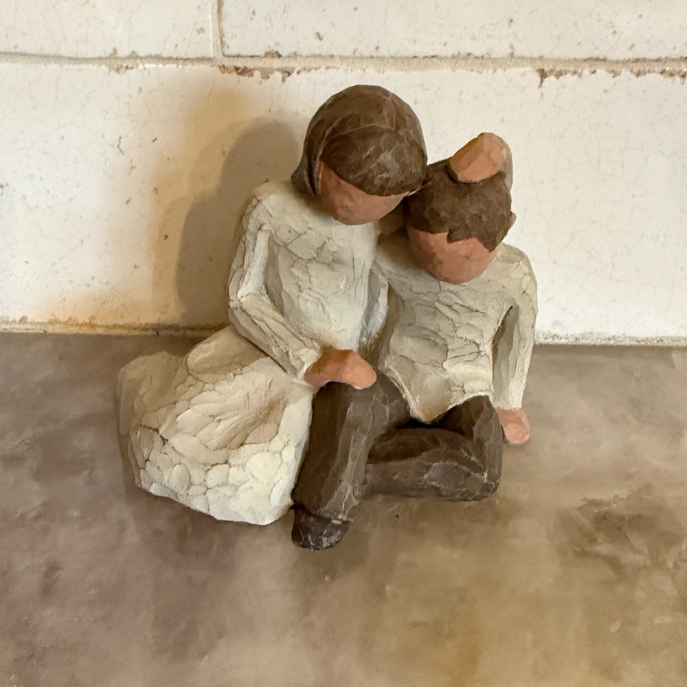 Willow Tree Figurine - Brother and Sister Tender Moment